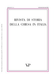 RIVISTA DI STORIA DELLA CHIESA IN ITALIA - 2012 - 1