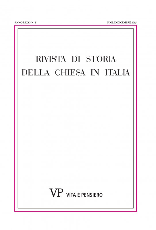 The life of Senzius of Blera and episcopal appropriation
of monastic cults in early medieval Tuscany